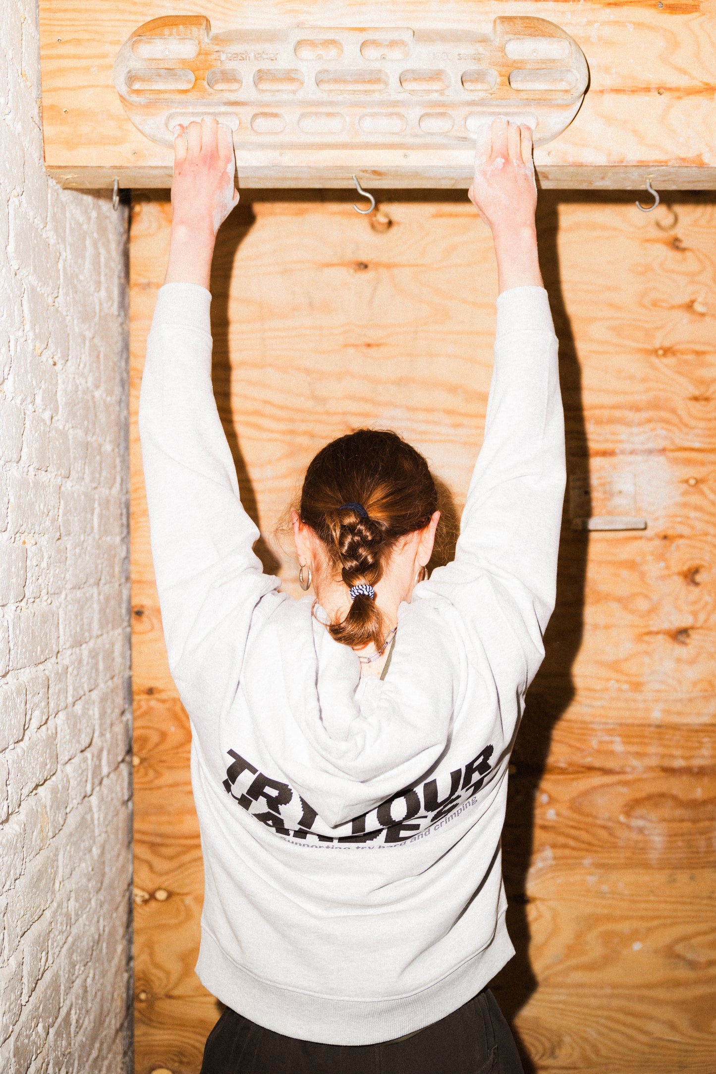 TRY YOUR HARDEST HOODIE.