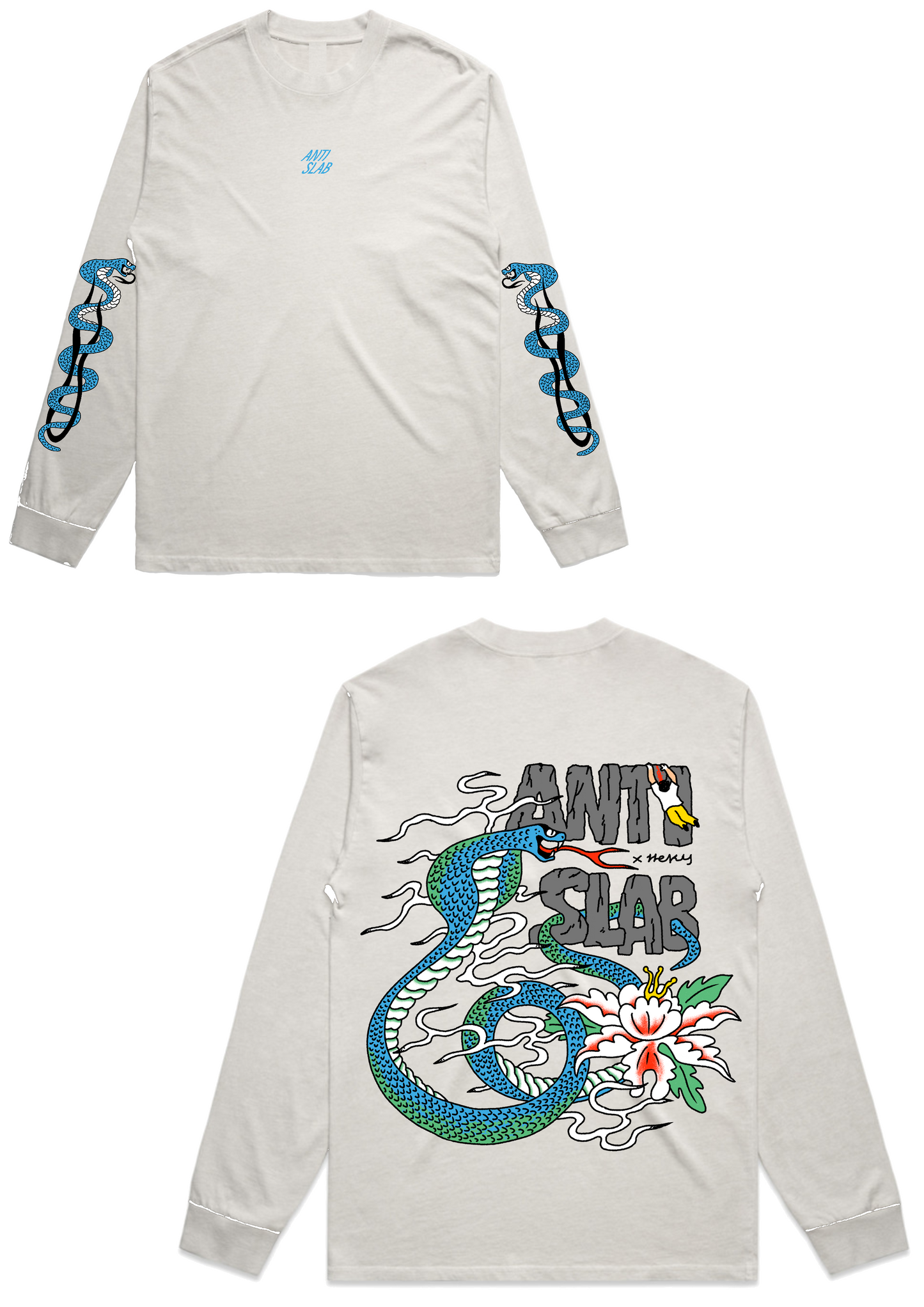 I’VE GOT SNAKES ON MY SLEEVES. LONG SLEEVE TEE