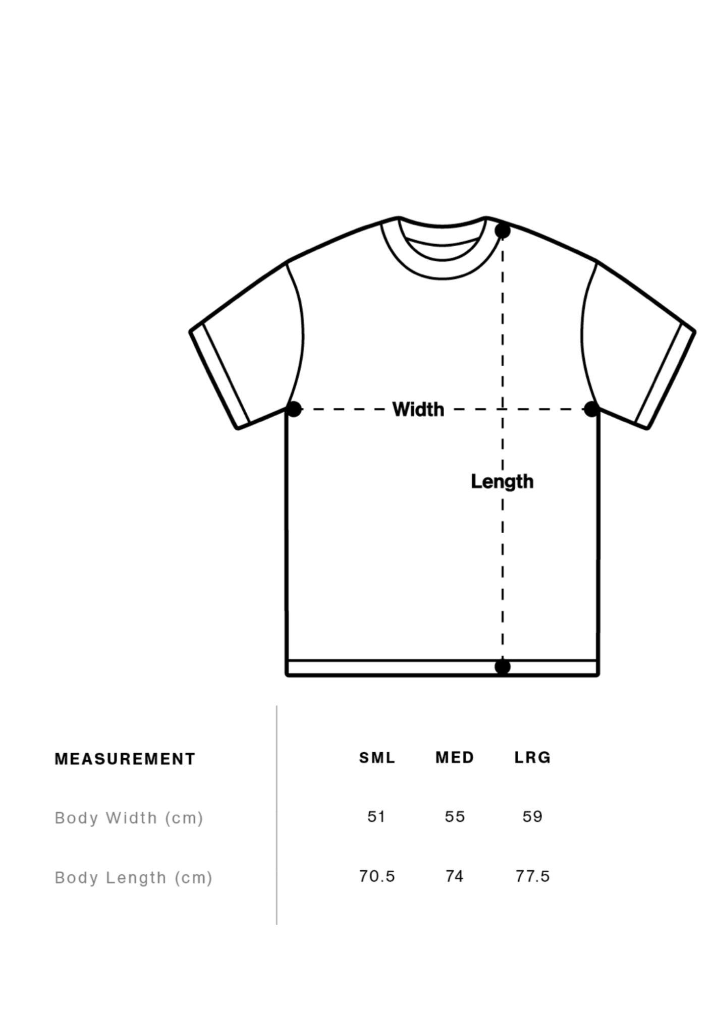 KING SIZE TEE.