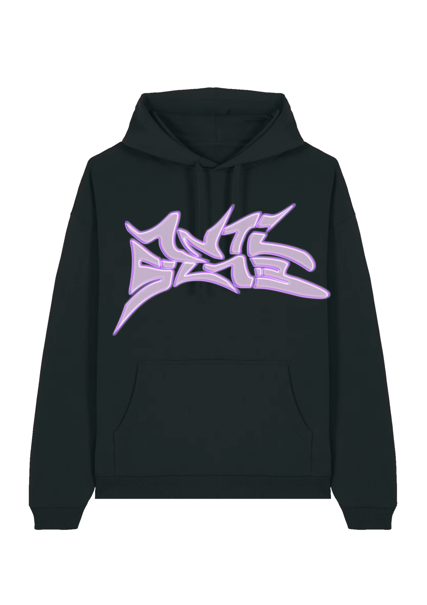 THE GLOW UP HOODIE. PINK/BLUE.