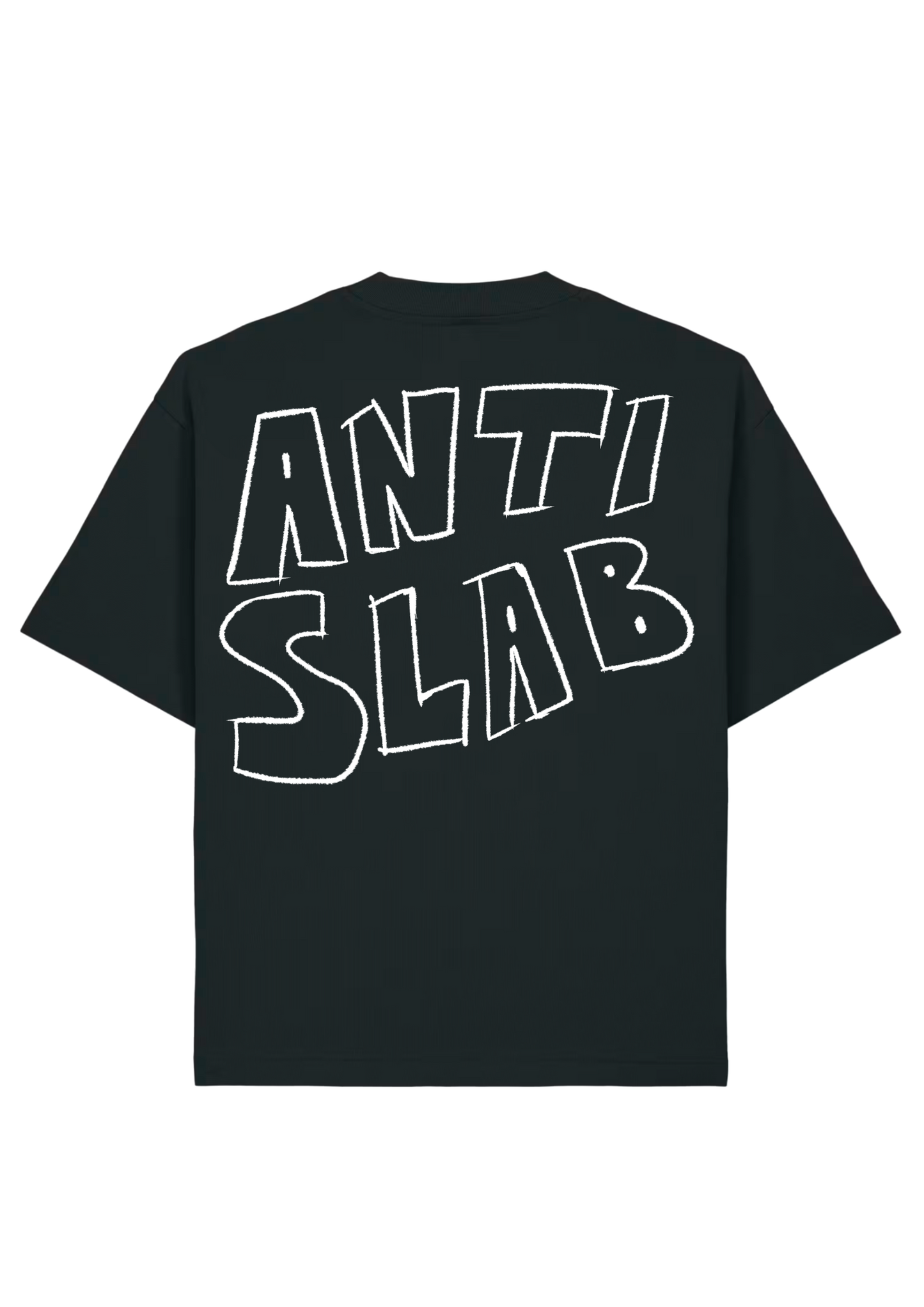 GRAFFITI TEE IN BLACK & WHITE.