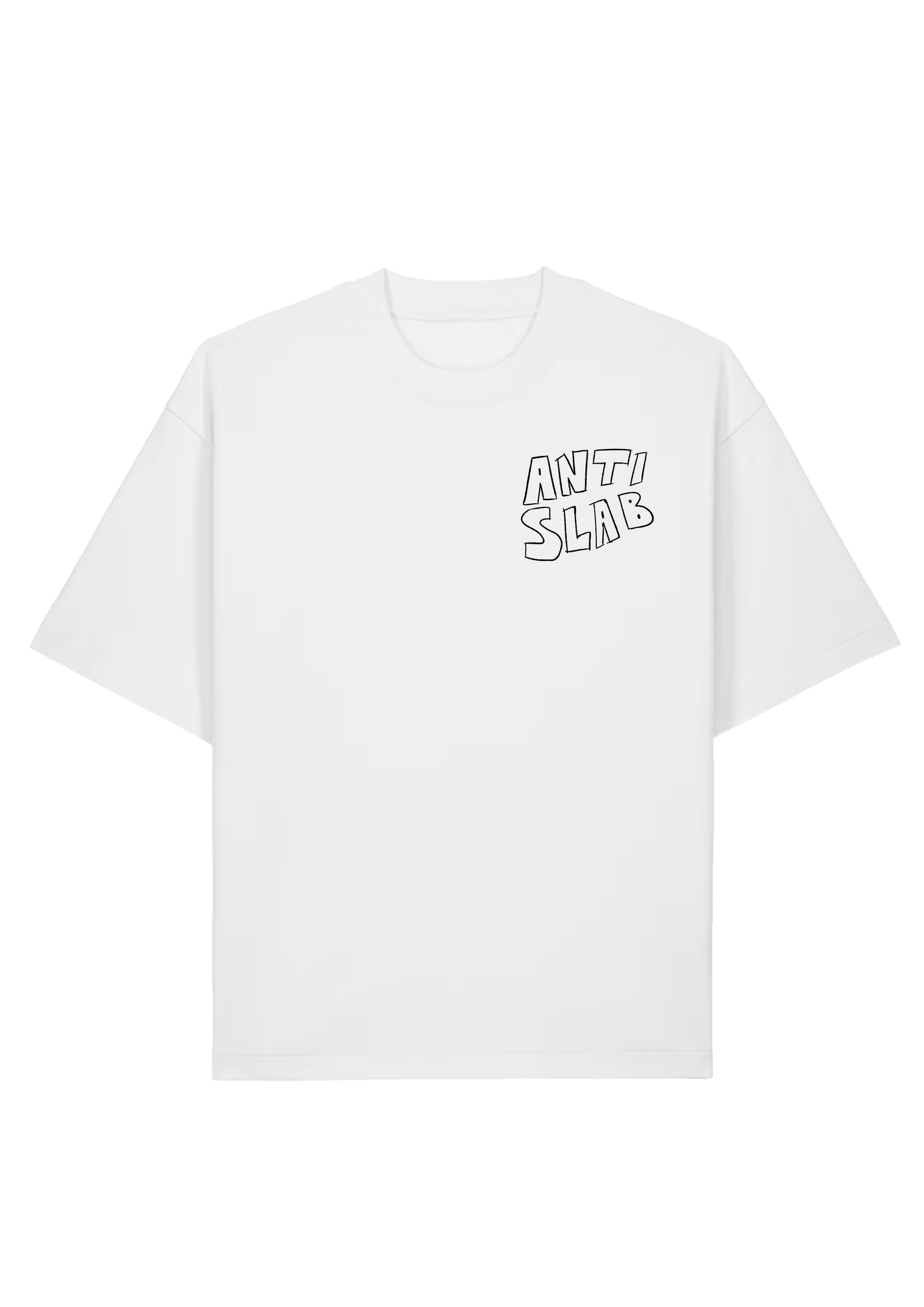 GRAFFITI TEE IN BLACK & WHITE.