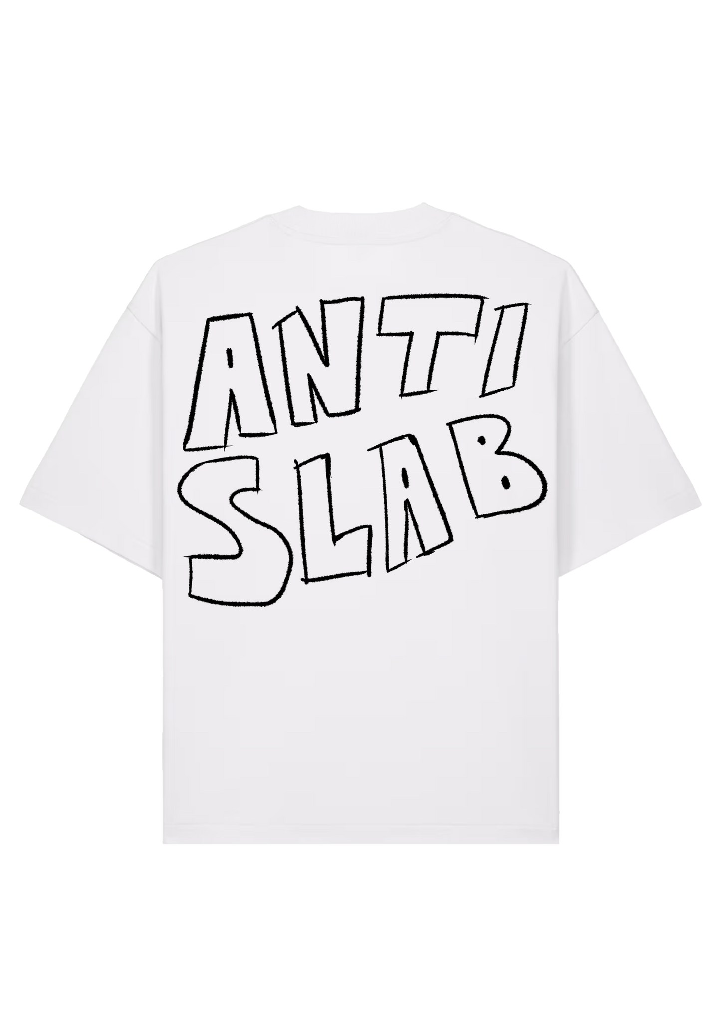 GRAFFITI TEE IN BLACK & WHITE.